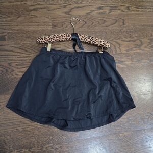 NWT Fullfitall Women's Black Swim Skirt Ss.14